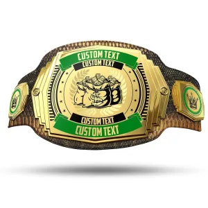 Top Salesman 6lb Customizable Championship Belt