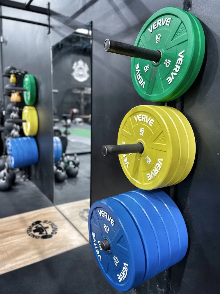 VERVE BE> Olympic Colour Bumper Plates