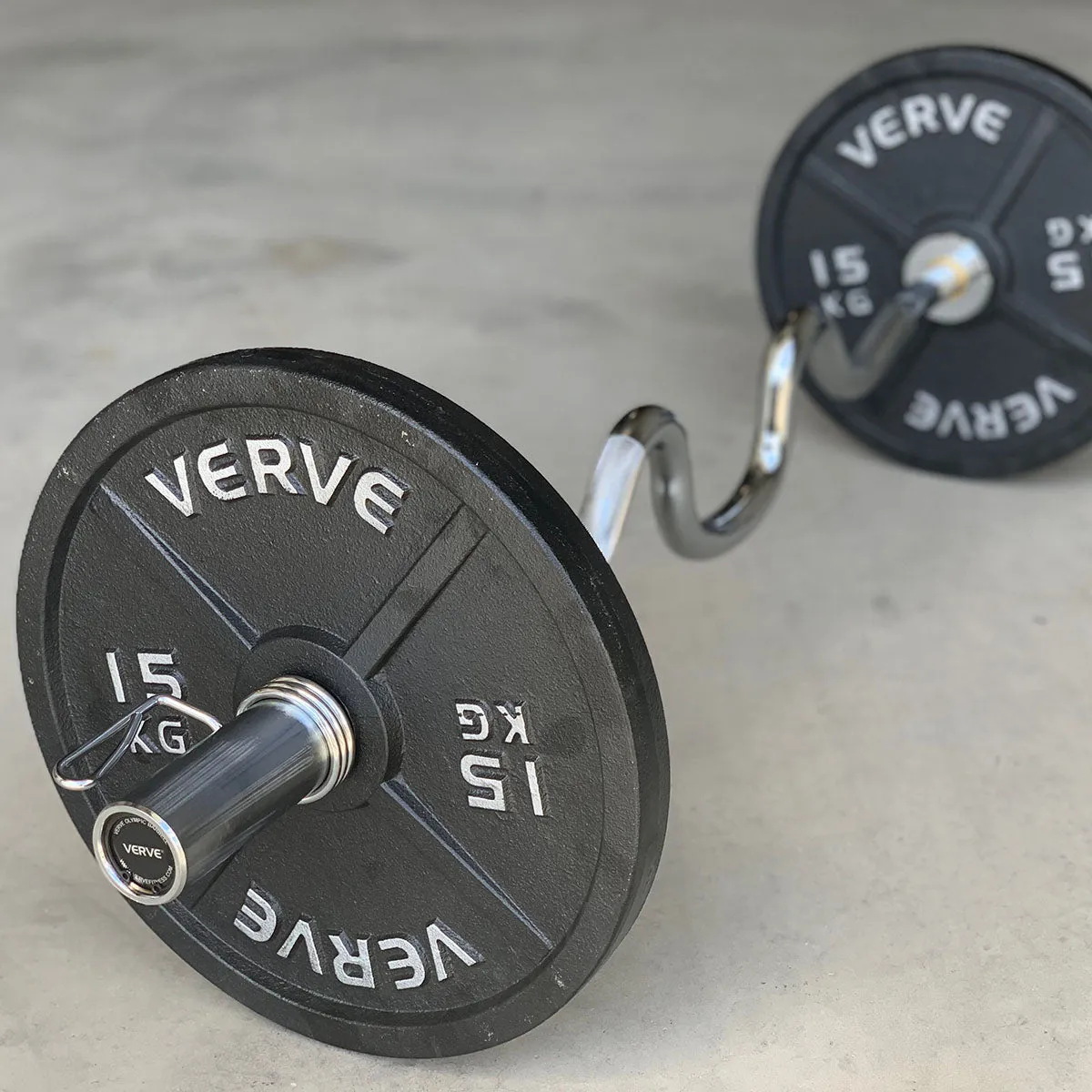 VERVE Olympic Super Curl Bar - 4